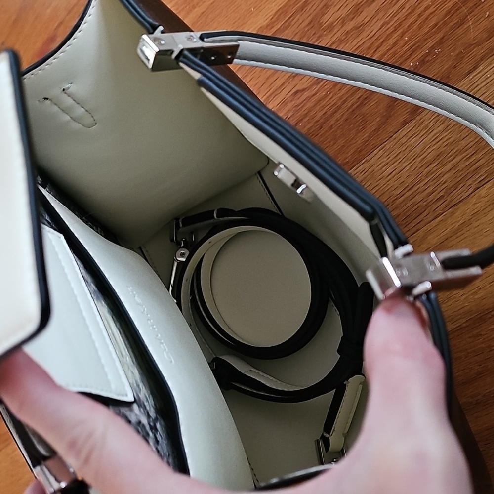 Calvin Klein 2 Way Top Handle Bag - Picture 6 of 11